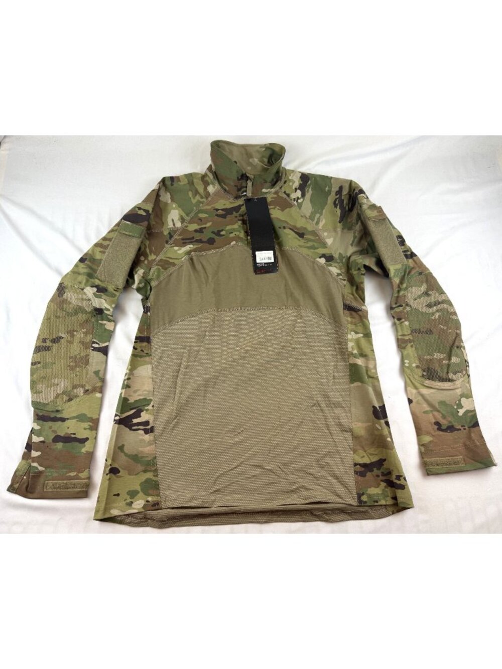 NWT Massif Advanced Quarter Zip Combat Shirt Large Army Combat